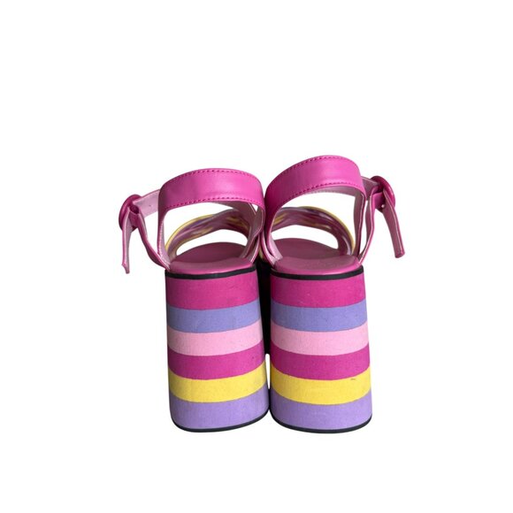 Dolls Kill Sugar Thrillz Friends Are Forever Platform Sandals 7M - Picture 5 of 6